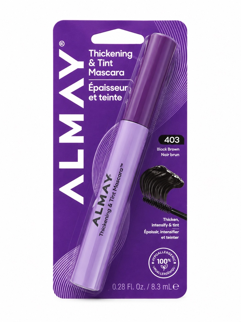 Almay Purple Thickening & Tint Mascara - Purple Packaging